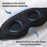 Masque de sommeil à mémoire de forme - Accessoires de voyage